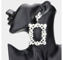 Glam Babe Earrings - Silver