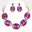 Treasure Your Love Necklace Set - Purple