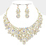 The Dreamiest Necklace Set - Gold Iridescent