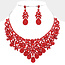 Dreamiest Necklace Set - Red
