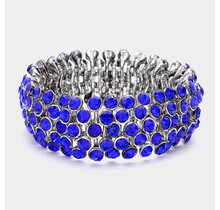 Piece By Piece Bracelet - Royal Blue
