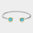 Taking Time Cuff Bracelet - Turquoise