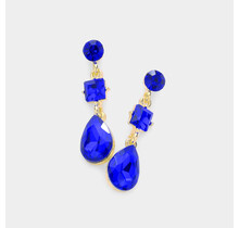 Magic Touch Earrings - Royal Blue