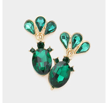 Keep It Cute Earrings - Emerald