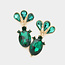 Keep It Cute Earrings - Emerald