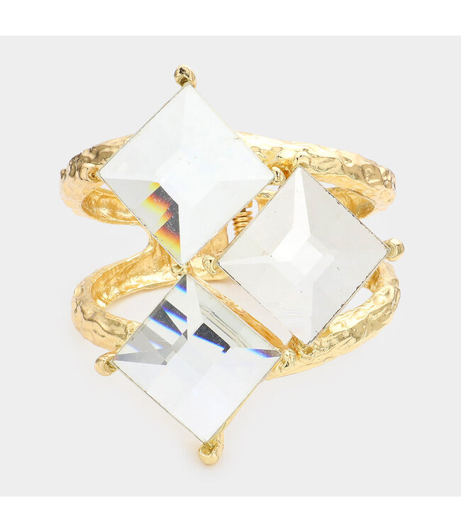 Third Times A Charm Bracelet - Gold