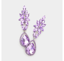 Social Elite Earrings -  Lavender