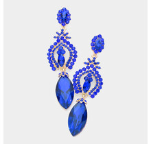 Spoiling Myself Earrings - Royal Blue