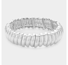 Twisted Turns Bracelet - Silver