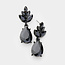 Perfect Moment Earrings - Black