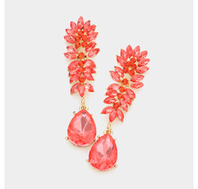 Enchanted Ice Earrings - Orange