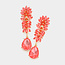 Enchanted Ice Earrings - Orange