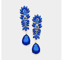 Enchanted Ice Earrings - Royal Blue