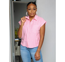 Chic Lines Buttoned Top