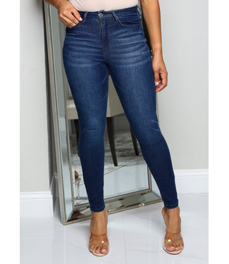 Why So Serious Stretch Jeans - DARK WASH