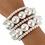 Wondering Pearl Bracelet - White