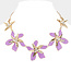 Time To Blossom Necklace - Lavender