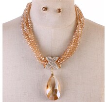 Jewel Elegance Necklace Set - Topaz