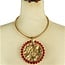 Nice Touch Necklace Set - Red