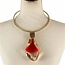 Lost Treasure Necklace Set - Red