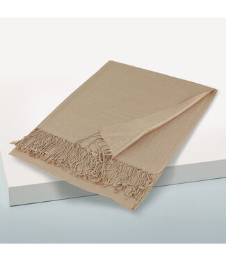 Camel Pashmina Scarf