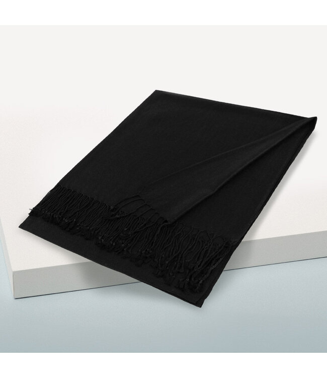 Black Pashmina Scarf