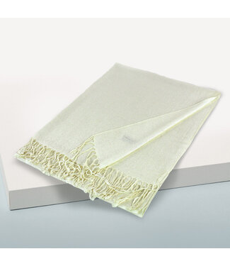 Ivory Pashmina Scarf