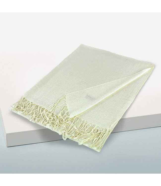 Ivory Pashmina Scarf