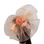 Ready For More Fascinator - Peach