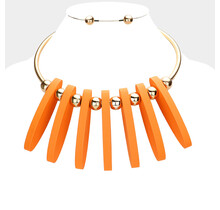 Tribe Vibes Necklace Set - Orange