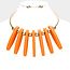 Tribe Vibes Necklace Set - Orange