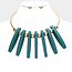 Tribe Vibes Necklace Set - Teal