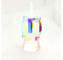 Feeling Whole Jewel Ring - Silver Iridescent