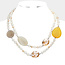 Pebble Beach Necklace Set - White
