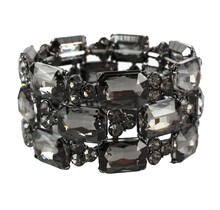 Standing Ovation Jewel Bracelet - Pewter