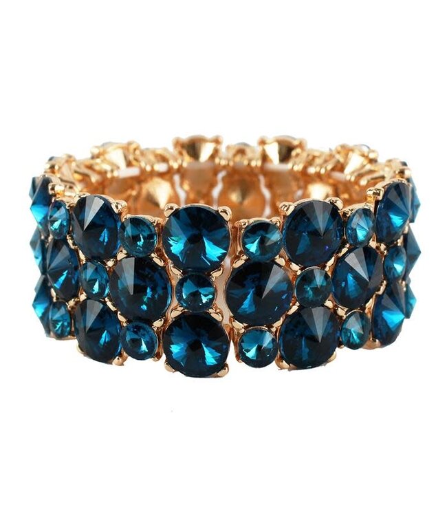 Show Off Jewel Bracelet - Teal