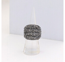 Totally Stacked Ring - Pewter
