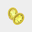 Love So Stud Earrings - Yellow