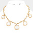 Soft Spot Necklace - White