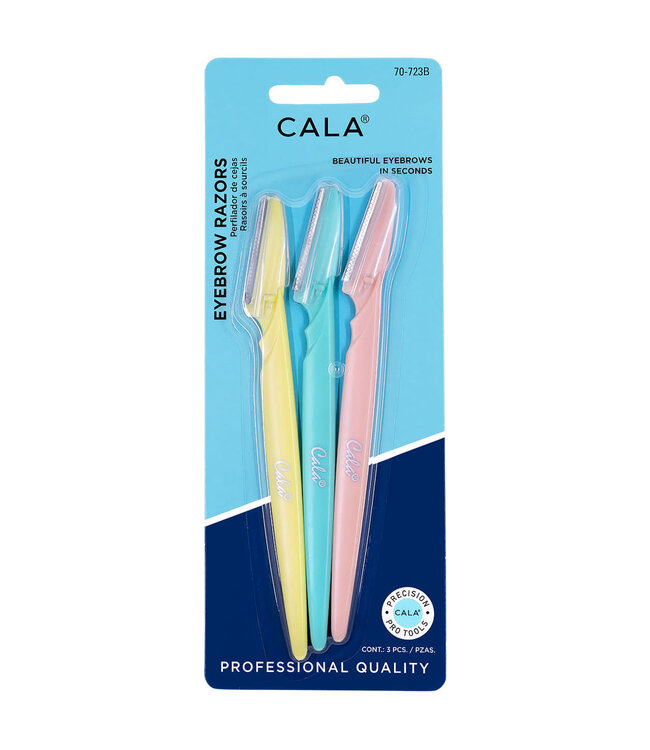 Cala Eyebrow Razor 3PC Set