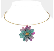In Bloom Choker - Purple