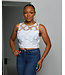 Living Out Loud Top WHITE