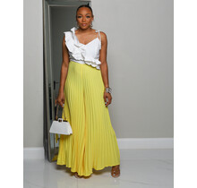 Falling For You Pleated Jumpsuit