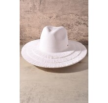 Welcome To Telum Panama Hat - White