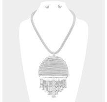 Go Astray Necklace Set - Silver