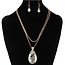 Show Off Teardrop Necklace - Gold