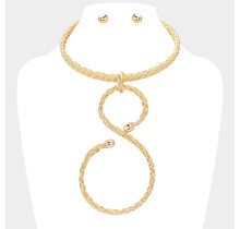 Got You Hooked Necklace Set