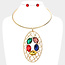 Shining In My Soul Necklace Set - Multi