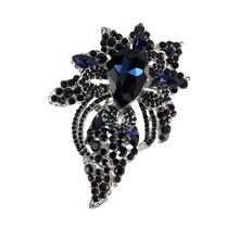 Royal Statements Brooch - NAVY
