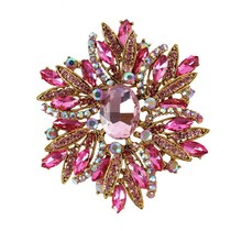 Burst of Beauty Brooch - PINK